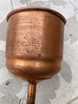 Coleman N0. Small Copper Funnel. Fixed Price $23.95.
