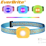 Everbrite Rechargeable Kids Headlamp Led W/rgb Mode Adjustable Headband. Fixed Price $18.99.
