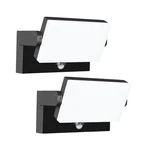 60W Led Outdoor Wall Light 360 Rotatable, Motion Sensor & Color Te. Fixed Price $181.25.