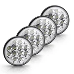 Braveway 5.75" Round Headlights H5001 H5006 4000 Sealed Beam Crystal. Fixed Price $89.06.