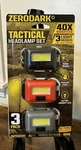 Zerodark Tactical Headlamp 3 Pack 40X Brighter Light Modes Low,high,strobe New. Fixed Price $17.99.