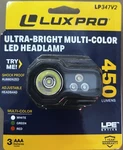 Lux-pro 450-LUMEN Led Headlamp With Batteries Included. Fixed Price $12.99.