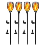 I-shunfa 96 Led Outdoor Waterproof Solar Torch Lights With 3 Modes Flicker. Fixed Price $101.99.