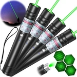 4 Packs Leteapii Green Beam Flashlight Long Range, Usb Rechargeable T.... Fixed Price $80.69.