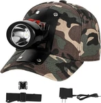 Rechargeable Coon Hunting Night Headlamp Light With Cap & Charger - Miner Style. Fixed Price $99.95.