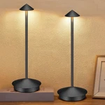 Portable Led Cordless Lamp Light 2 Pack, Rechargeable 6000MAH Battery O.... Fixed Price $45.23.