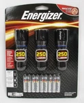 Energizer 250 Lumen 3PK Max Viz Led Flashlight Tactical Aircraft Aluminum Mode. Fixed Price $34.90.