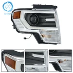 Set Right Ford F150 2013-2014 Hid Headlamp Assembly Projector Electroplated. Fixed Price $183.60.