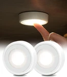 Ezvalo Led Puck Lights, Rechargeable Battery Touch Light, 2.5'' Mini Tap. Fixed Price $23.75.