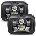 5X7 7X6 Led Headlights H6054 Dot Headlamp Compatible With Jeep Cherokee Xj 19.... Fixed Price $115.90.