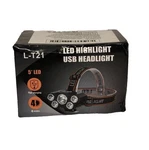 Factory Supply High Quality Rechargeable Headlamp 5 Led Headlights. Fixed Price $7.99.