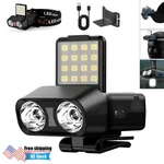 Outdoor Led Headlamp Rechargeable Headlight Camping Torch Flashlight. Fixed Price $9.99.