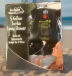 Texsport 5 Gallon Solar Shower/camp Shower.. Fixed Price $8.99.