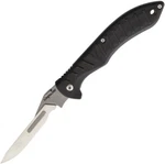 Havalon Forge Black Folding Pocket Knife W/ Belt Sheath 60ARHB. Fixed Price $49.49.
