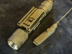 HILIGHT-R20 800LMN Smart Tactical Rifle Flashlight W/pressure Switch Xtra Batts. Fixed Price $95.00.