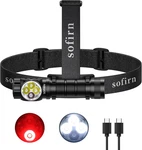 Sofirn HS43 Headlamp With Red Light, 3200 Lumen Rechargeable Led Waterp. Fixed Price $83.79.