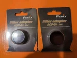 Fenix Aof-s+ Flashlight Filter Adapter (PD12, UC40, UC40UE) Red&blue-new/bundle!. Fixed Price $16.00.
