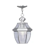 Livex Lighting Monterey Outdoor Chain Hang Brushed Nickel 2152-91. Fixed Price $185.96.