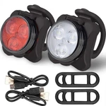Nuzyz Usb Rechargeable Bike Light, Waterproof Super 2PCS, White, Red. Fixed Price $25.99.