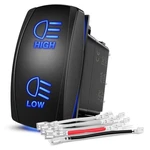Nilight Beam Headlights Rocker Switch Toggle On/off/on Dpdt High/low. Fixed Price $16.10.