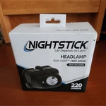 Nightstick NSP-4608B Dual-light Led Headlamp 220 Lumens Waterproof 3AAA Black. Fixed Price $23.49.