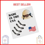 Hart Hat Clips: Full Brim Hard Clips, Black. Fixed Price $19.99.