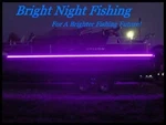 Bright Night 20 Foot Uv Led Strip, Black Fishing Light, Fluorescent, Floresce.... Fixed Price $142.51.