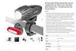 Bicycle Light Set Safety BV-L819 Nib Great Deal!. Fixed Price $25.50.