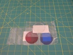 3-PACK Of Maglite Lenses -red, Blue, & Clear 108-000-078 108-000-080 108-000-031. Fixed Price $10.00.
