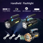 9900000LM Bright High Power Rechargeable Torch Home Outdoor Tactical Flashlight. Fixed Price $12.28.