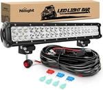 Nilight ZH006 Led Bar 20 Inch 126W Spot Flood Combo Off Road Lights. Fixed Price $44.56.