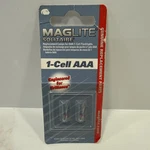 Maglite Solitaire Two Bulbs 1-CELL Aaa Replacement LK3A001 New. Fixed Price $11.95.