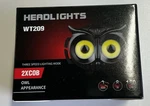 Headlights WT209 Three Speed Lighting Mode Owl Appearance. Fixed Price $9.50.