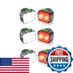 Hinsgear Bike Lights Front And Rear Bright Rechargeable Bicycle 8+12 Modes. Fixed Price $44.58.