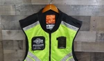 Icon Mil Spec Mesh Motorcycle Safety Vest Mens Large Yellow Hi Viz Reflective. Fixed Price $44.99.