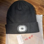 Led Beanie Hat Black Dgmz-b Hands-free Lighting Warm Winter Outdoor Cap. Fixed Price $11.68.
