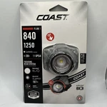Coast FL86 Dual Power Led Headlamp 840 Lumens Twist Focus Flood Spot Beam IP54.. Fixed Price $19.95.