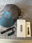 Olight 15TH Anniversary Edition Ixv Titanium Keychain Flashlight, Hat, Coast Led. Fixed Price $95.00.