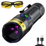 Uv Flashlight 365NM, Mini Powerful 3XLED Ultraviolet R.... Fixed Price $33.96.