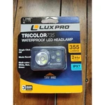 New Luxpro Tricolor 735 Waterproof Led Headlamp 355 Lumens. Fixed Price $22.50.