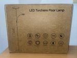 Marctronic Led Torchiere Floor Lamp Super Bright Dimable Multi-mode Remote New!!. Fixed Price $46.74.