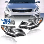 For 2019-2020 Kia Optima Headlight Headlamp Halogen Led Drl W/bulbs Left+right. Fixed Price $349.94.