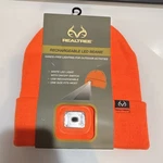 Realtree Rechargeable Led Light Beanie Orange Acrylic Usb One Size Unisex. Fixed Price $15.50.