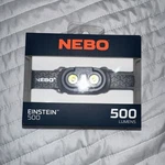 New Nebo NEB-HLP-0006 Einstein 500 Led Headlamp Light Lumens Modes. Fixed Price $24.99.