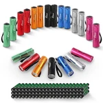 21-PACK Mini Flashlight Bulk, Aluminum Handheld Torches With Lanyard 63 A.... Fixed Price $41.69.