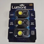 Lumore 150 Lumen Headlamp 3-PACK Combo 12 Hour Run Time. Fixed Price $14.95.