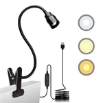 Ymcrlux Zoomable Led Reading Lights For Bed Headboard, Clip On Spotlight Lamp.... Fixed Price $27.41.