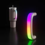 6 Colors Led Light-up Tumbler Handle Stanley 40OZ/30OZ, Comfortable Water Bo. Fixed Price $28.09.