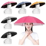 Hands Free Head Umbrella Hat Folding Sunshade Cap Windproof Outdoor Fishing. Fixed Price $9.85.