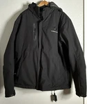 Venustas Men Heated Jacket Xl Black Nwot Battery Included 10000MAH Power Bank. Fixed Price $160.00.